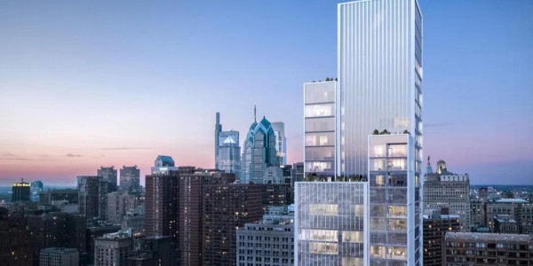 KPF在費(fèi)城的第一座住宅大樓Arthaus封頂！