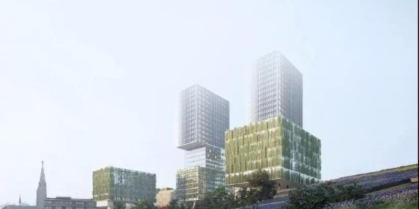 堆疊的混合社區(qū)#OMA公布 “VDMA”混合社區(qū)設(shè)計方案！