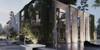 一個可以什么都不做的地方，藏在森林深處的度假村