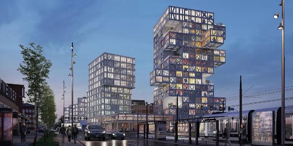 荷蘭綠色住宅區(qū)設(shè)計(jì)，12棟樓個(gè)個(gè)不一樣