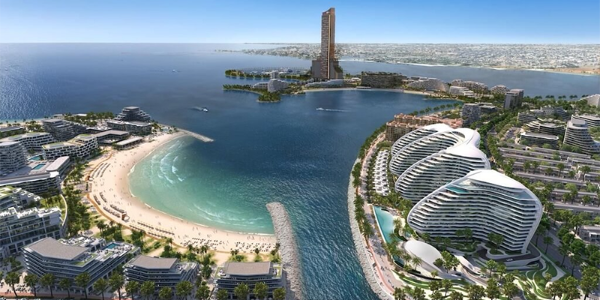 扎哈事務所新作：阿聯(lián)酋Oystra海濱綜合體詮釋‘海浪漣漪’美學