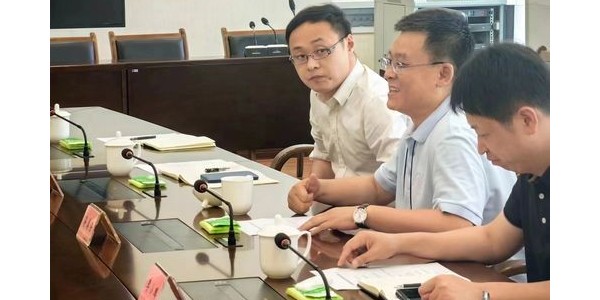 貴陽市建筑設(shè)計(jì)院董事長蔣美榮率隊(duì)參訪中共資陽市委，開展交流合作