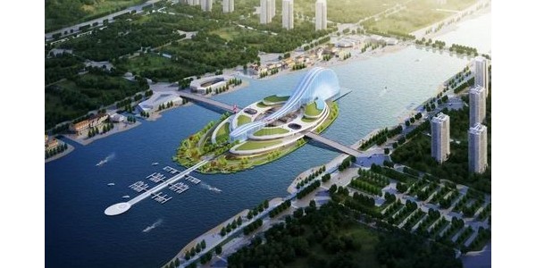 珠海橫琴新地標(biāo)“天沐琴臺(tái)”封頂，設(shè)計(jì)汲取琵琶、古琴之靈感