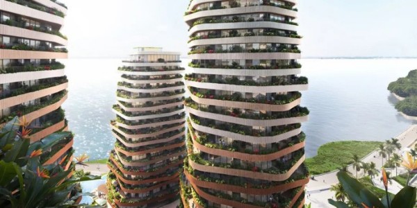 MVRDV 南美首個(gè)項(xiàng)目設(shè)計(jì)，六座住宅形成一個(gè)綠色山谷