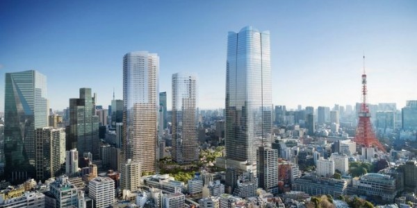 Pelli Clarke & Partners設(shè)計(jì)的日本第一高樓在東京封頂，將打造“城中之城”